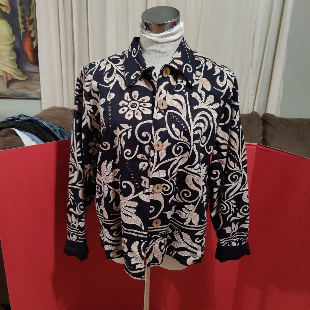 Chicos jacket button up